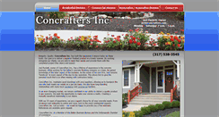 Desktop Screenshot of concrafters.com